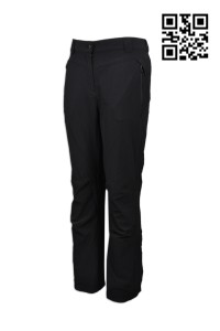 U280  設計兩側橡筋運動褲 供應純色運動褲  內裡 女裝 隱型拉鍊 大量訂造運動褲  運動褲hk中心